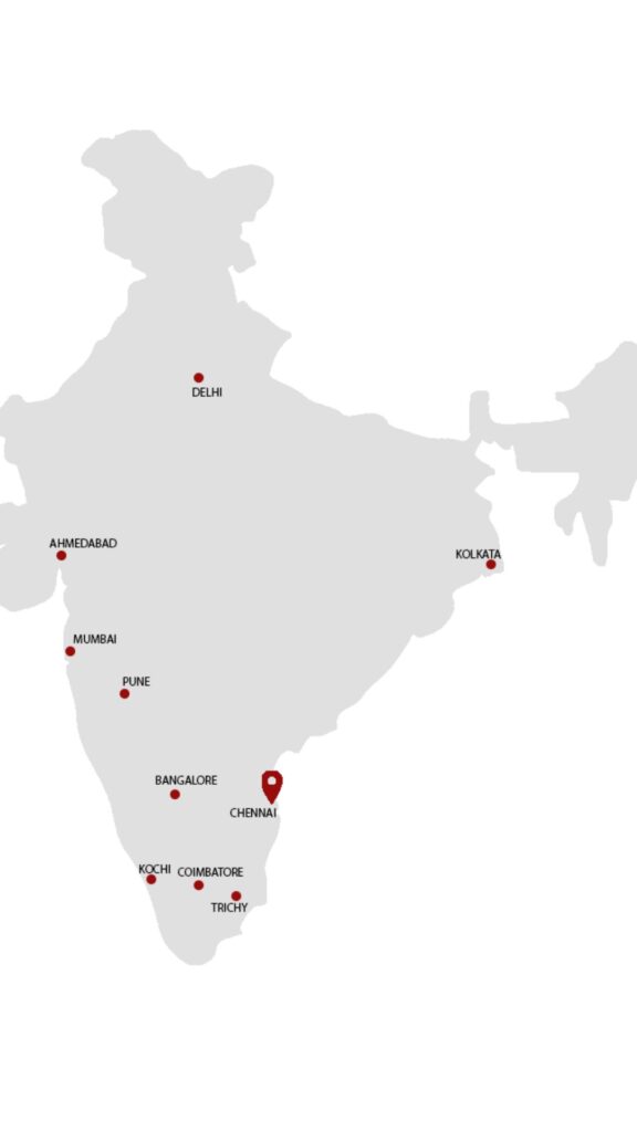 India Map , eOrbitor location, eOrbitor